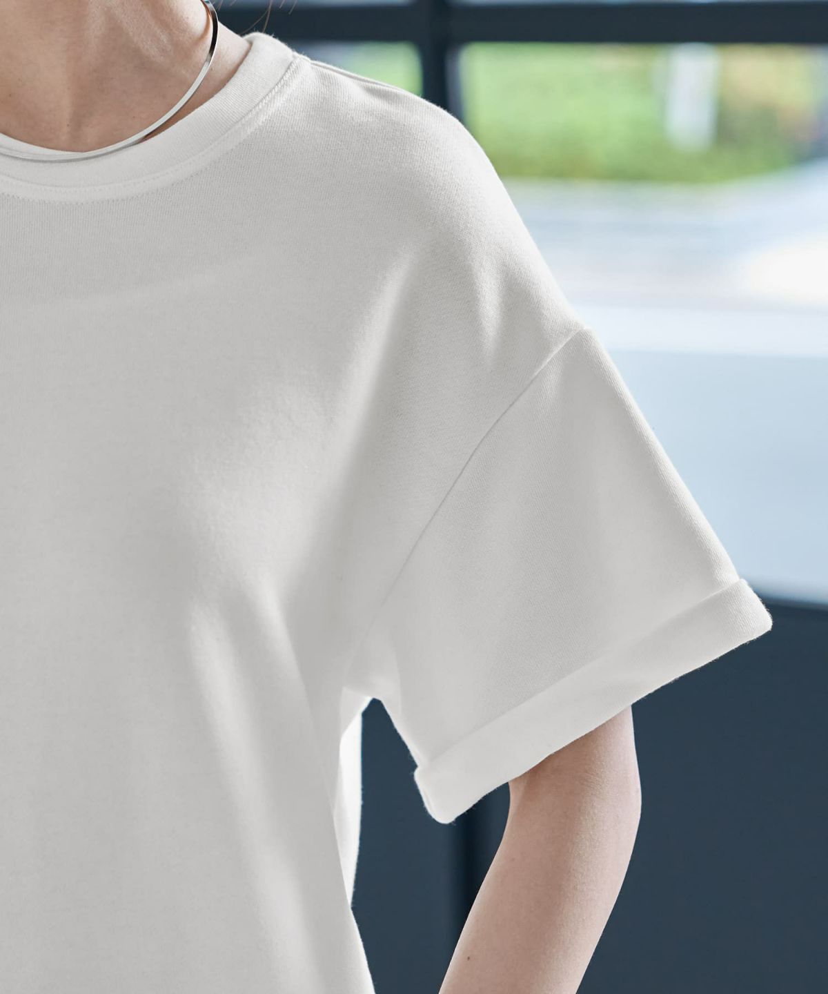 着用イメージ 166cm　02サイズ　オフホワイト