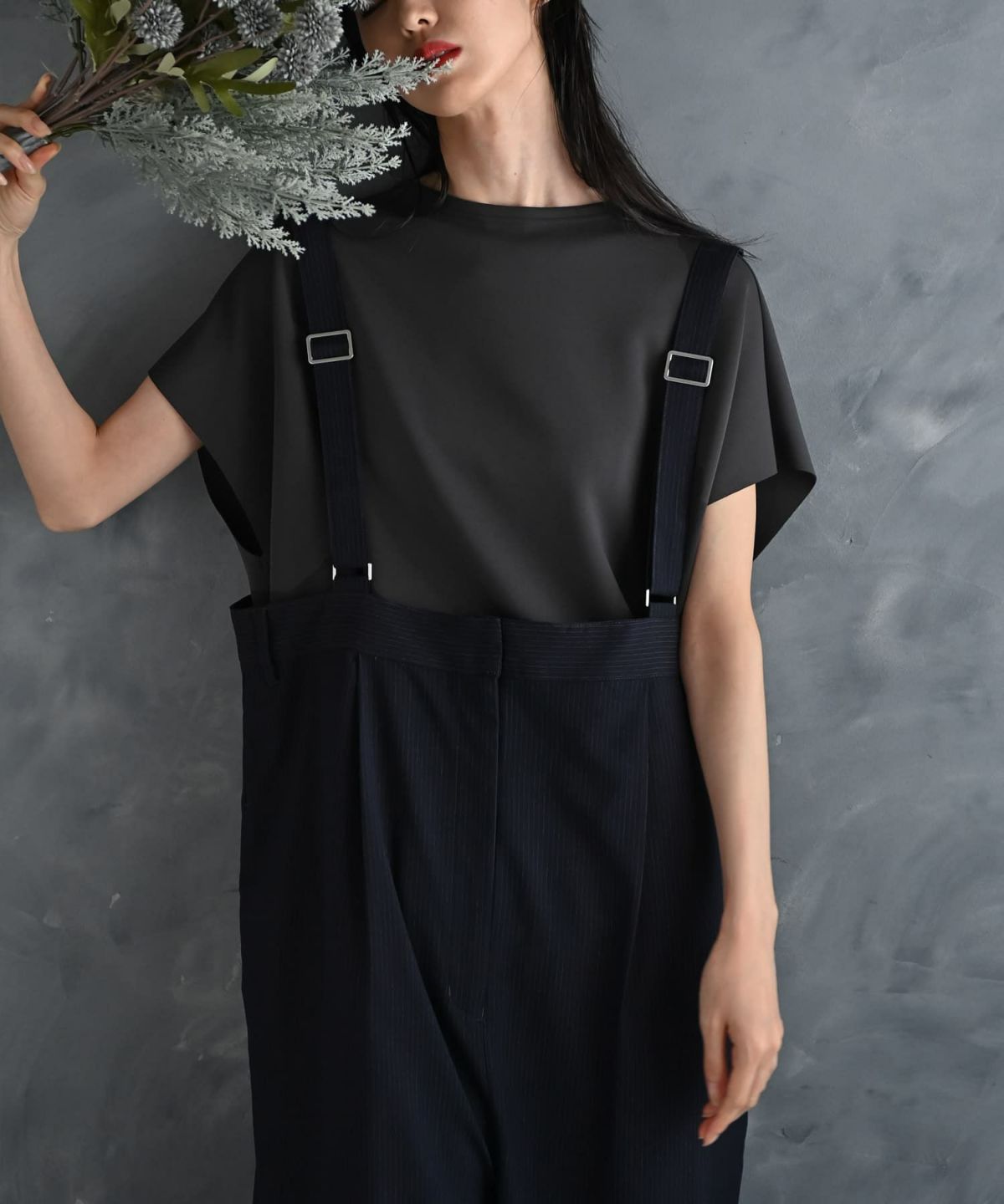 着用イメージ 175cm ネイビー