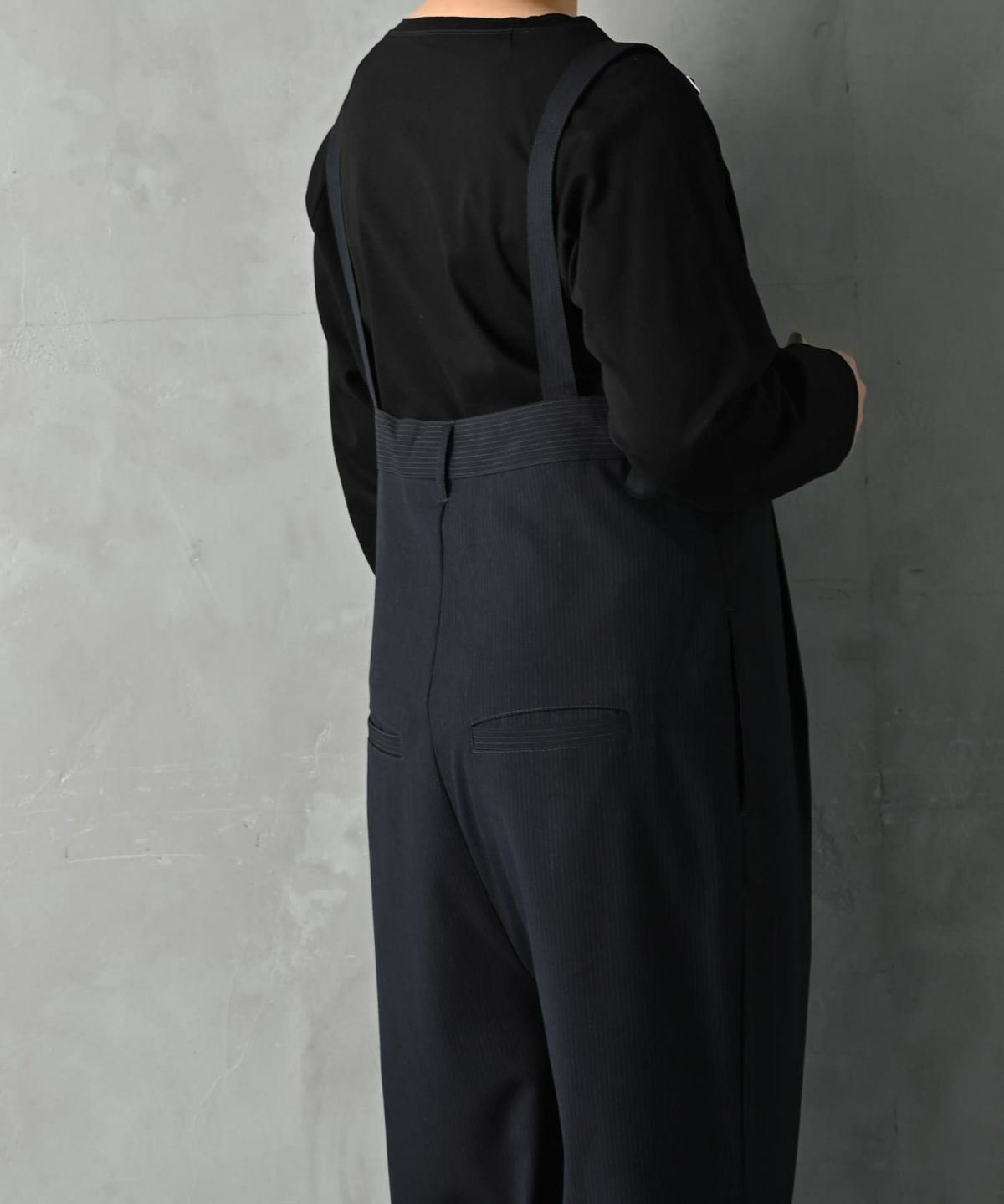 着用イメージ 163cm ネイビー