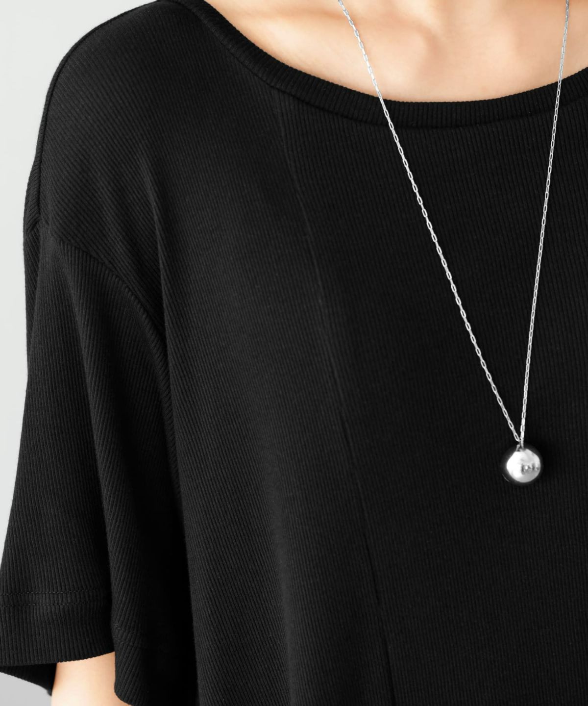 着用イメージ 167cm　ブラック