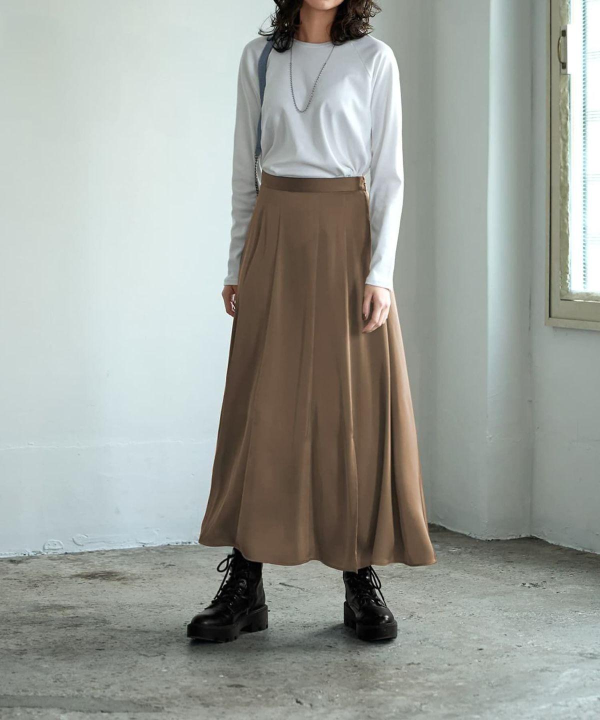 着用イメージ 167㎝　02サイズ　オリーブブラウン