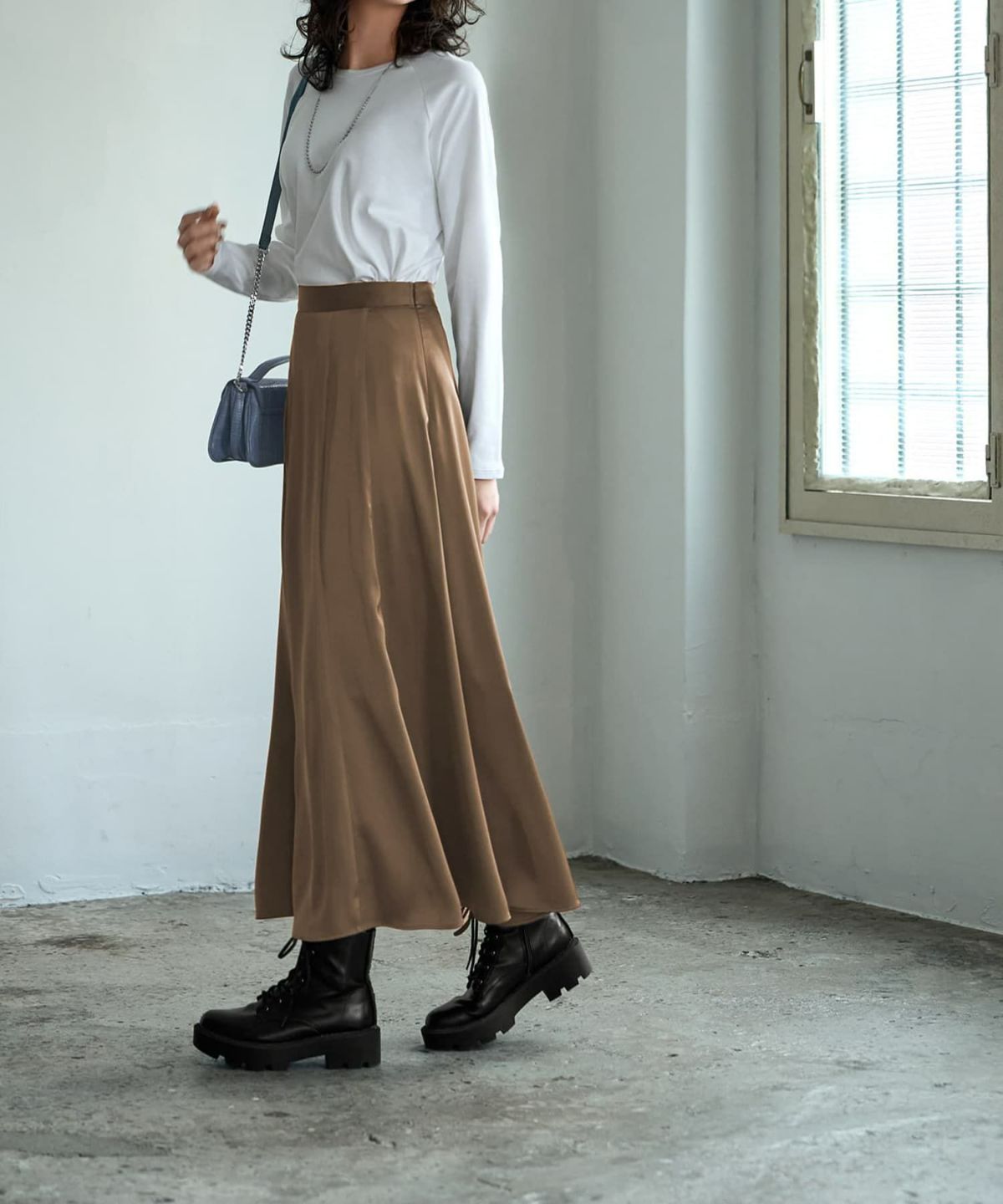 着用イメージ 167㎝　02サイズ　オリーブブラウン