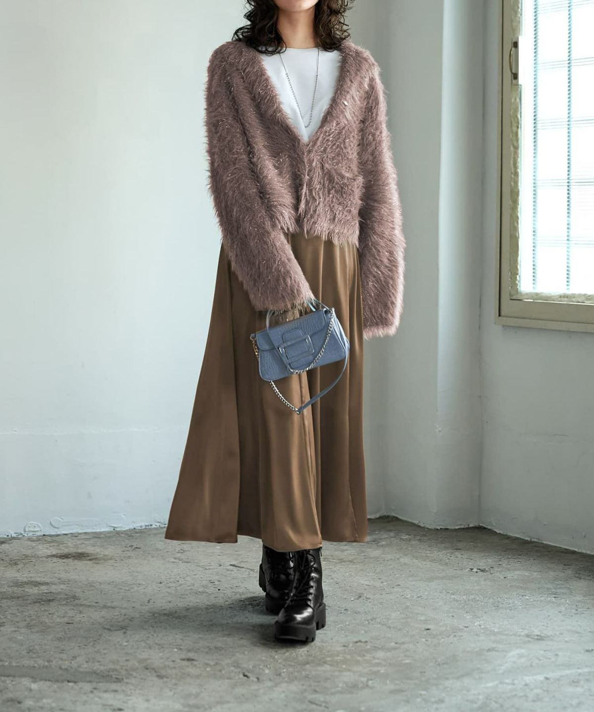 着用イメージ 167㎝　02サイズ　オリーブブラウン