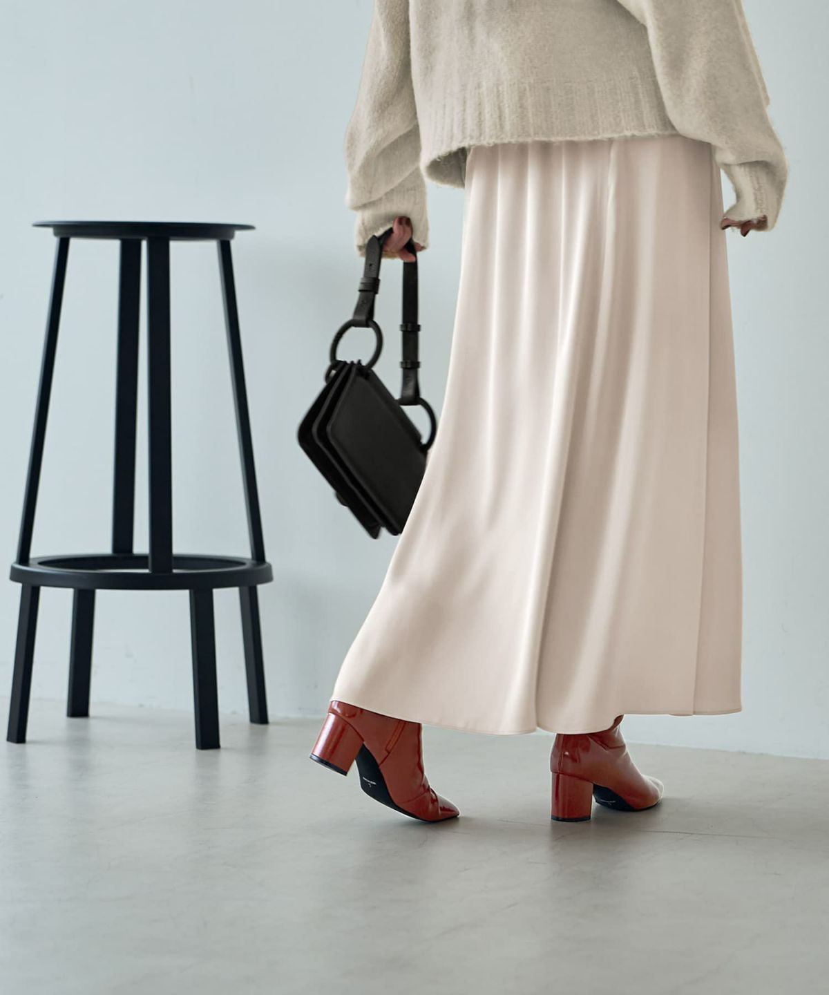 着用イメージ 166㎝　02サイズ　ブライトベージュ