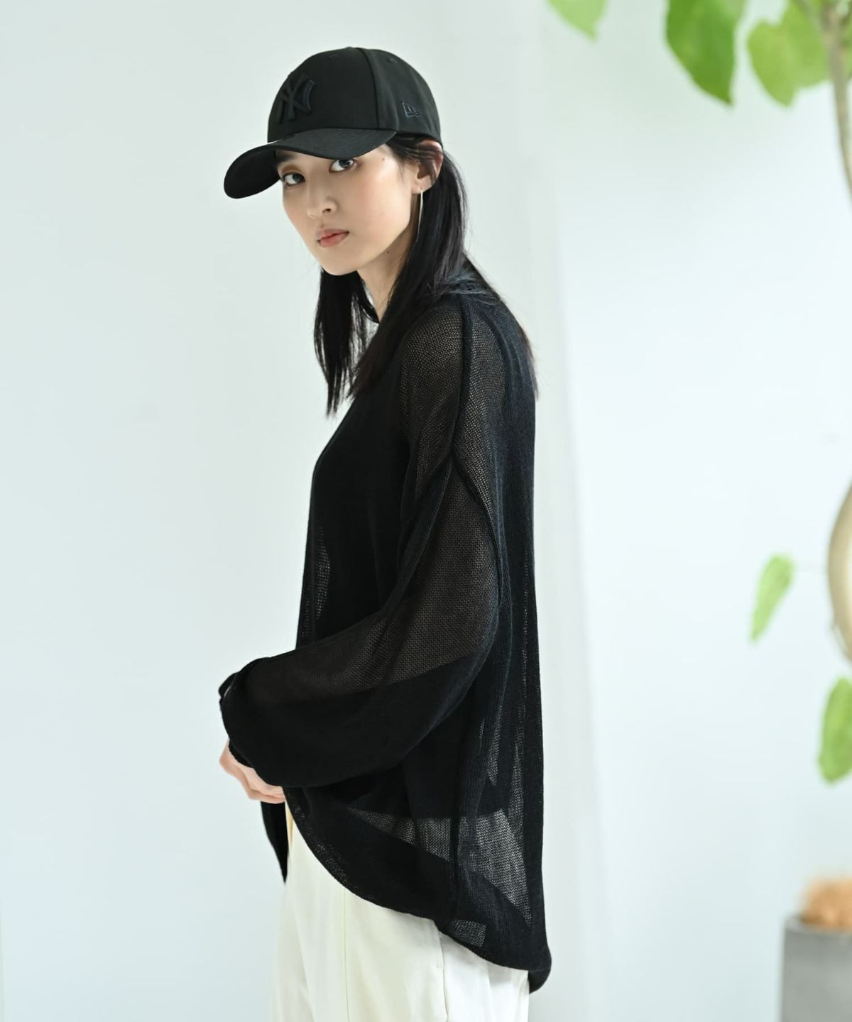 着用イメージ 170cm ブラック