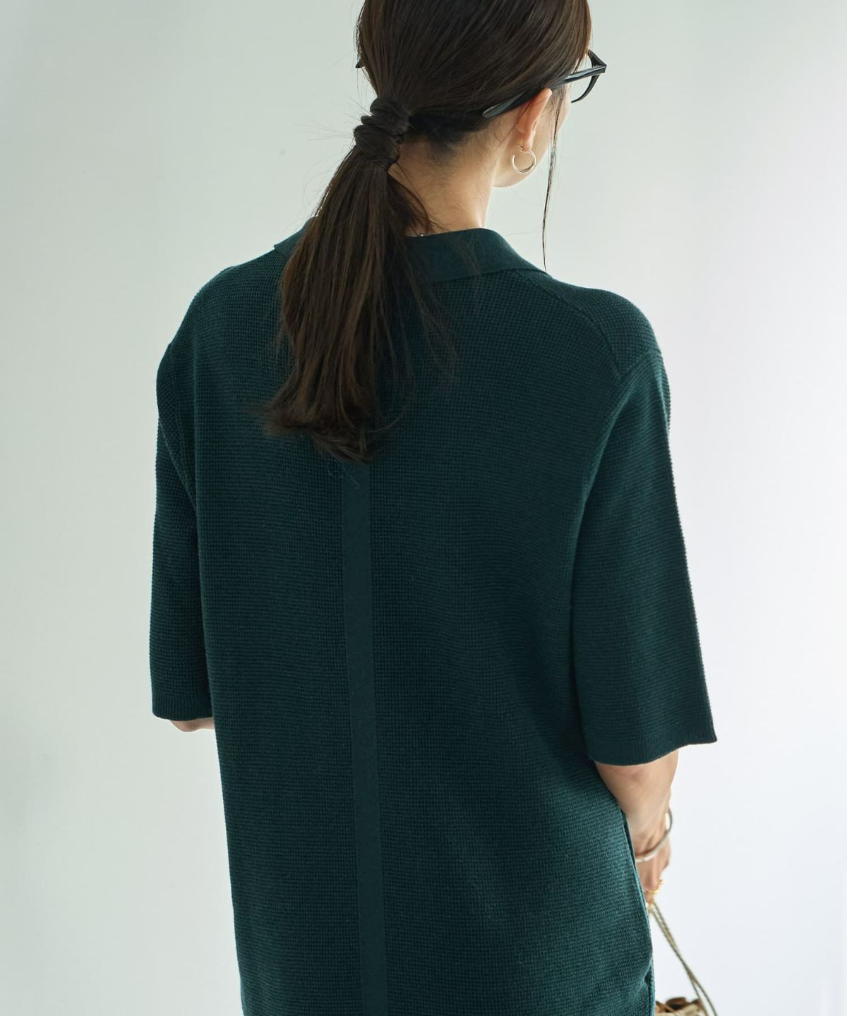 着用イメージ 165cm　02サイズ　ダークグリーン