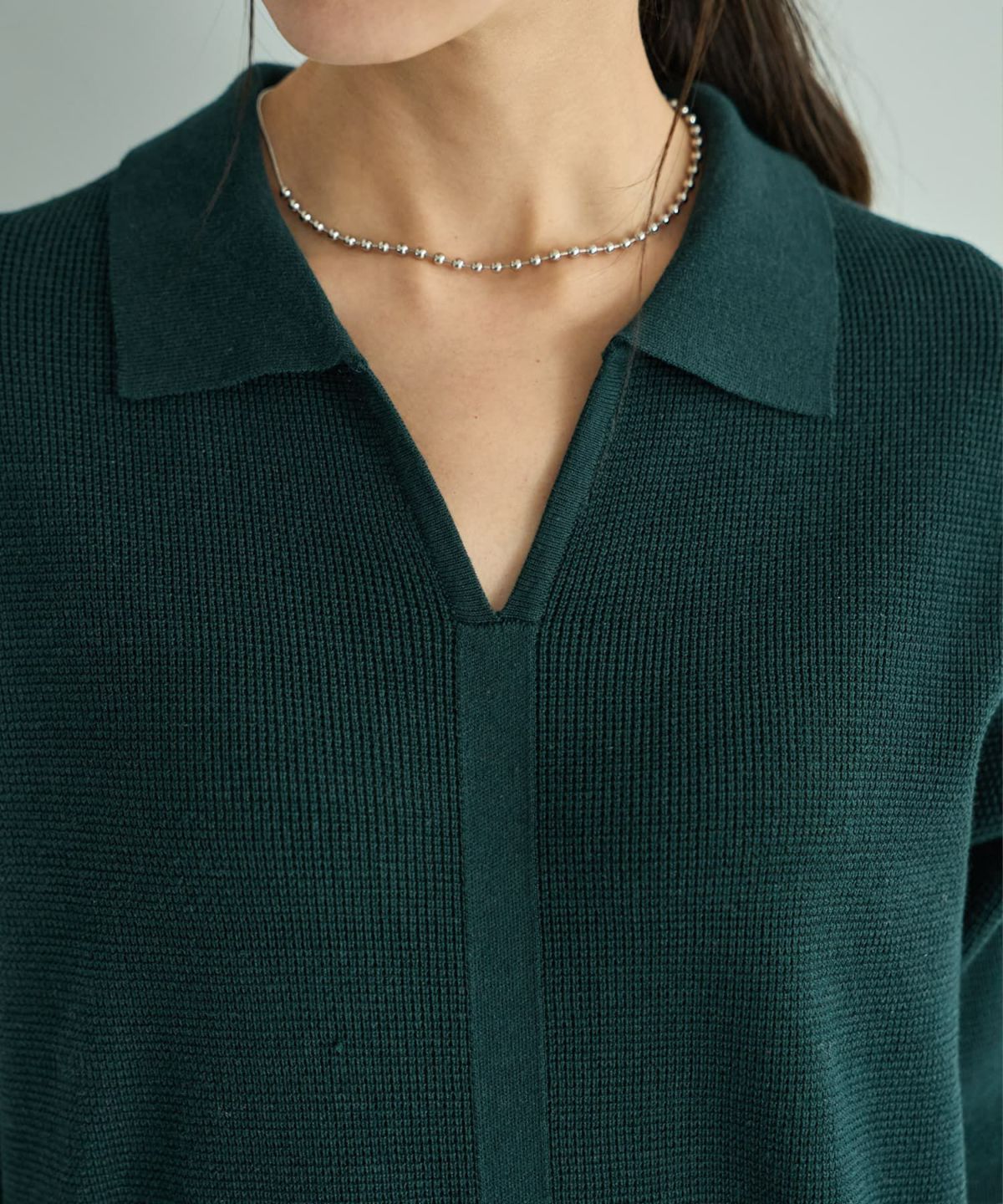 着用イメージ 165cm　02サイズ　ダークグリーン