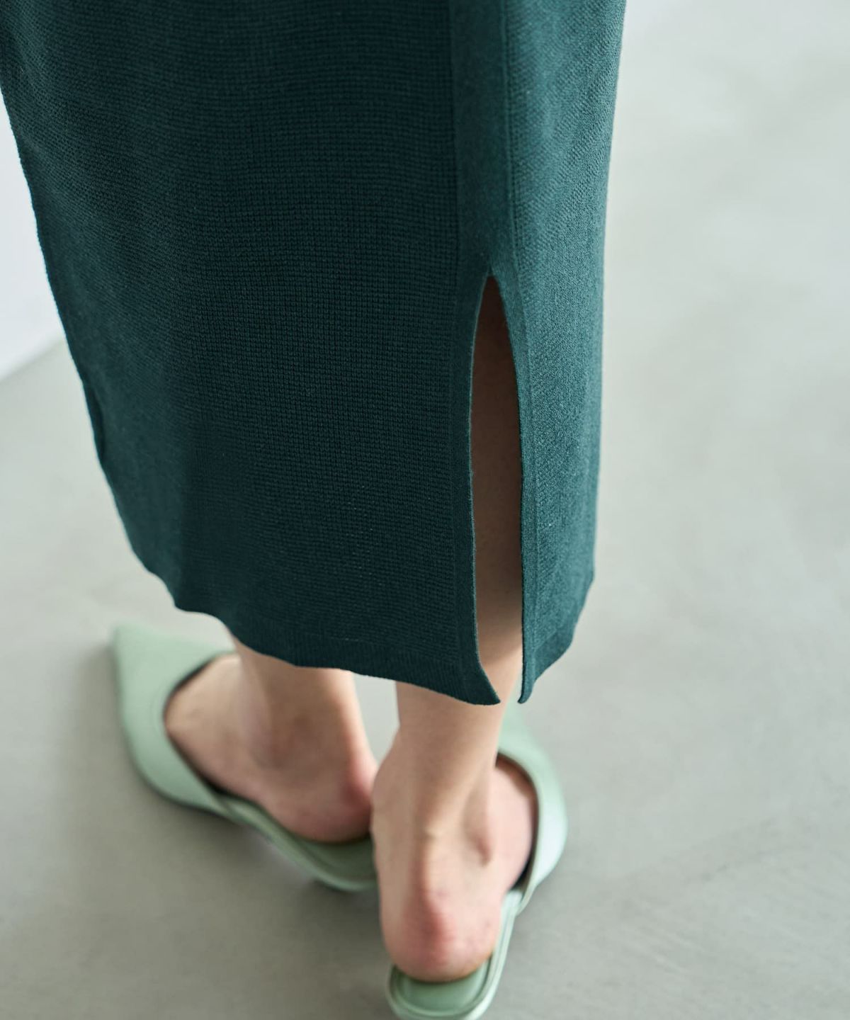 着用イメージ 165cm　02サイズ　ダークグリーン