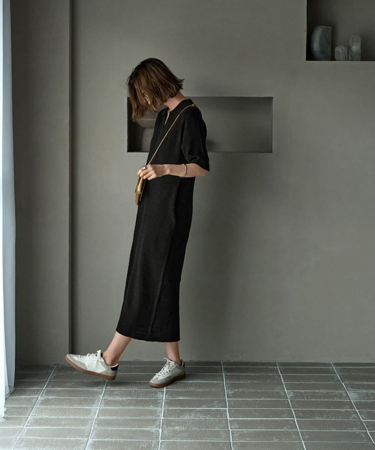 着用イメージ 166cm　02サイズ　ブラック