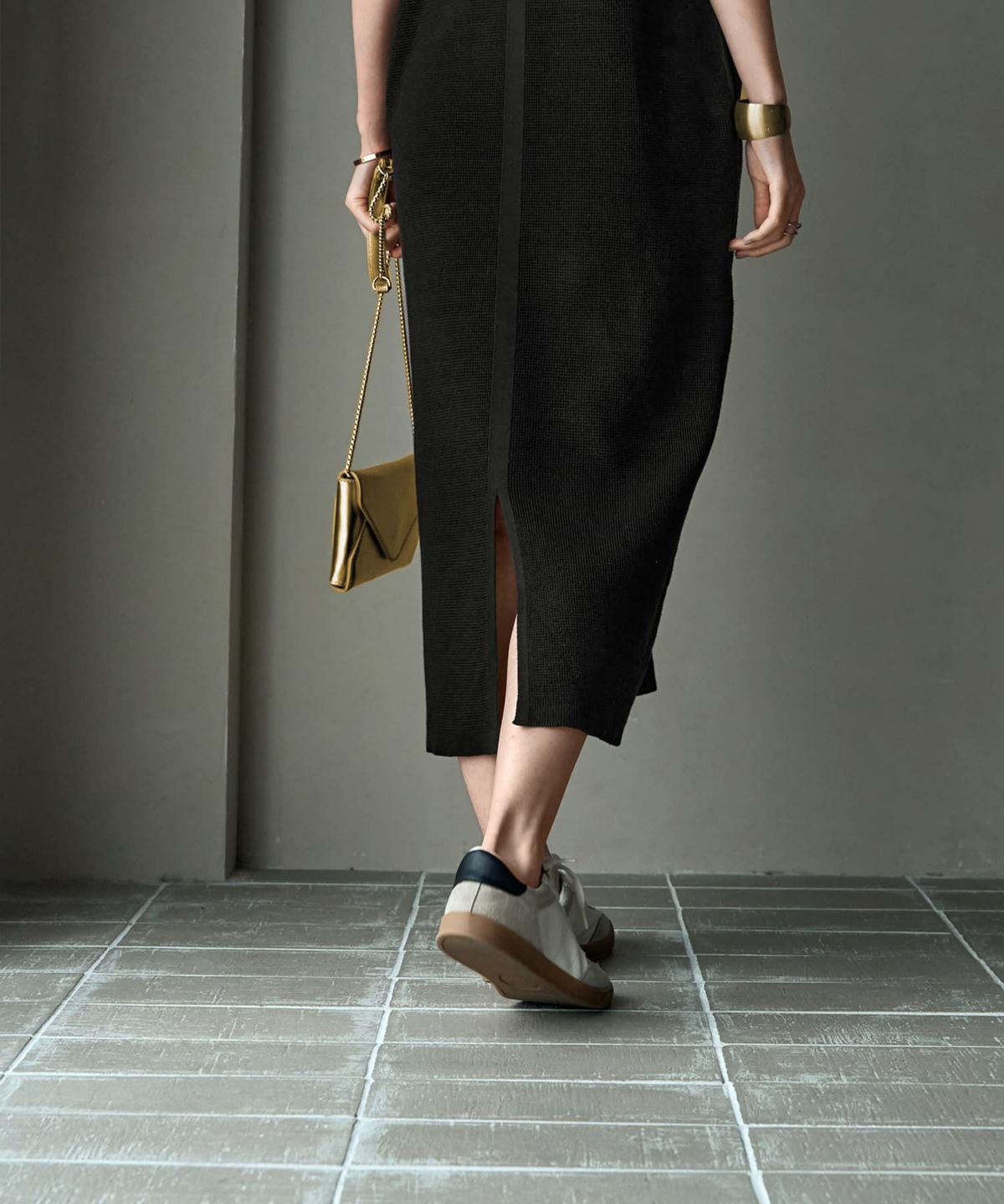 着用イメージ 166cm　02サイズ　ブラック