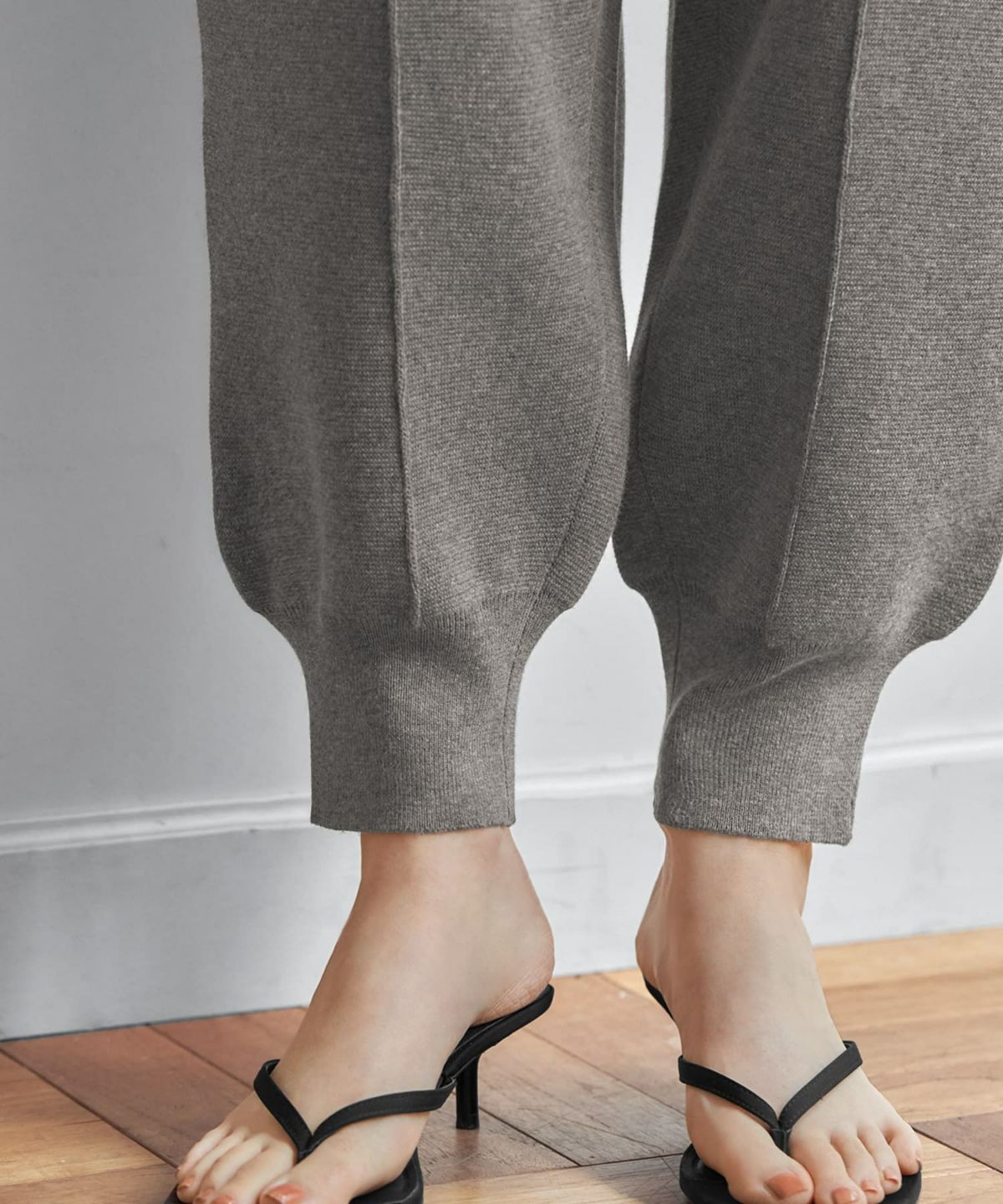 着用イメージ 166cm　ミドルグレー