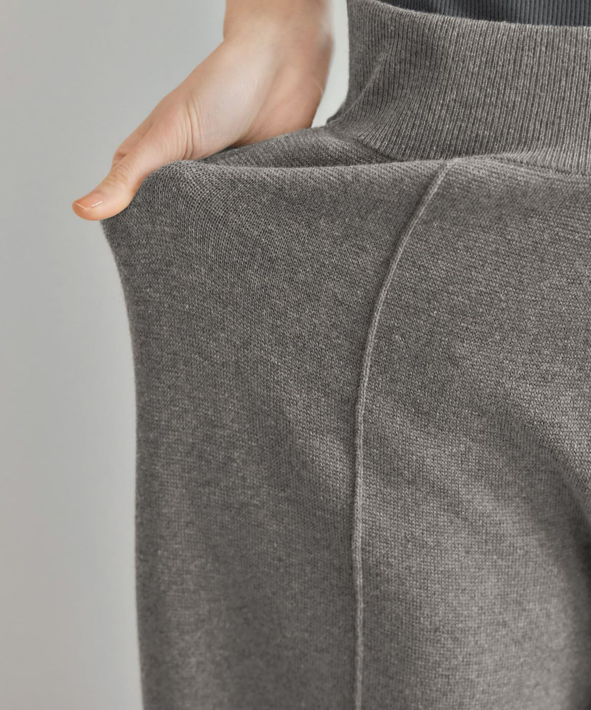 着用イメージ 166cm　ミドルグレー