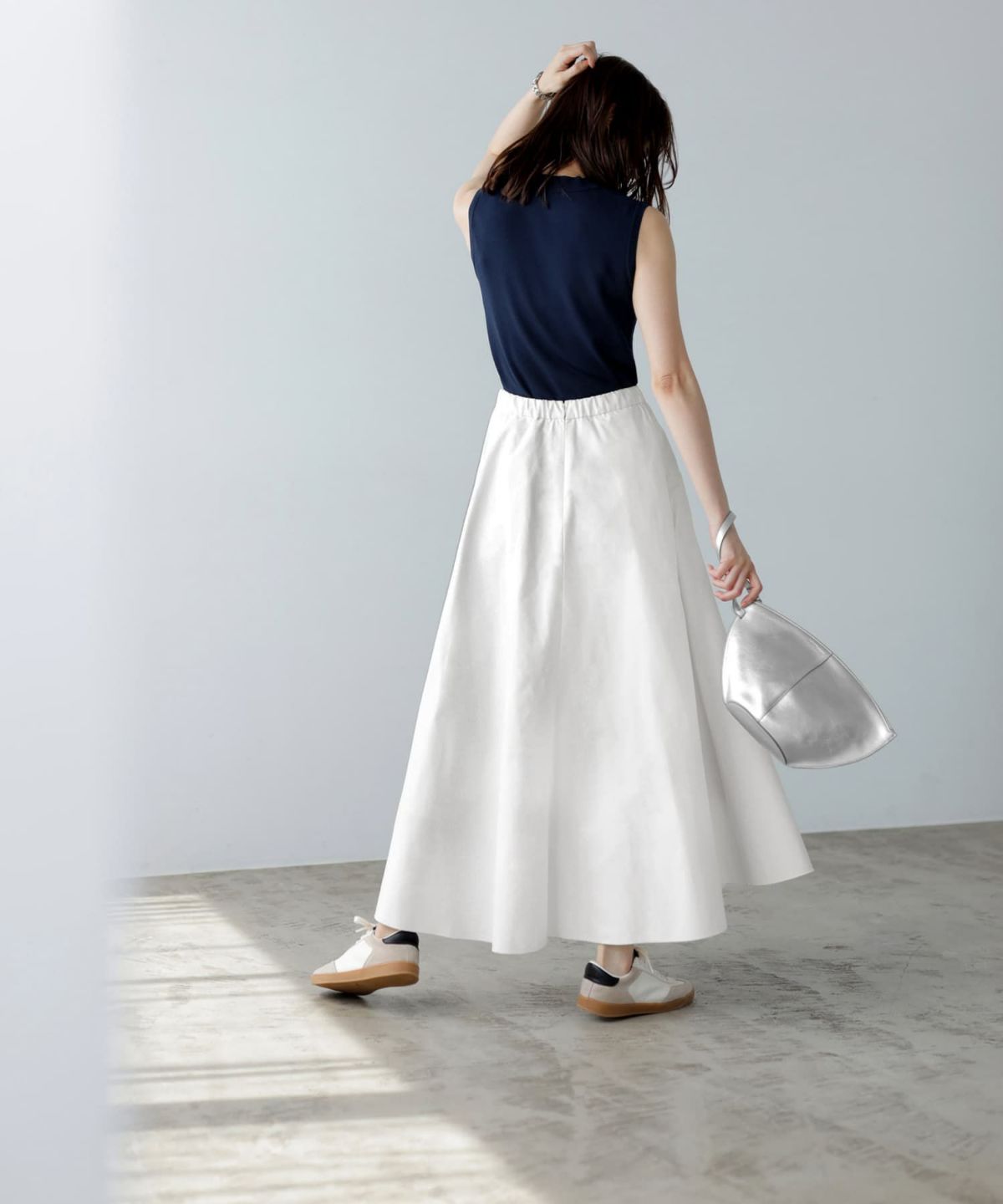 着用イメージ 166㎝　02サイズ　ホワイト