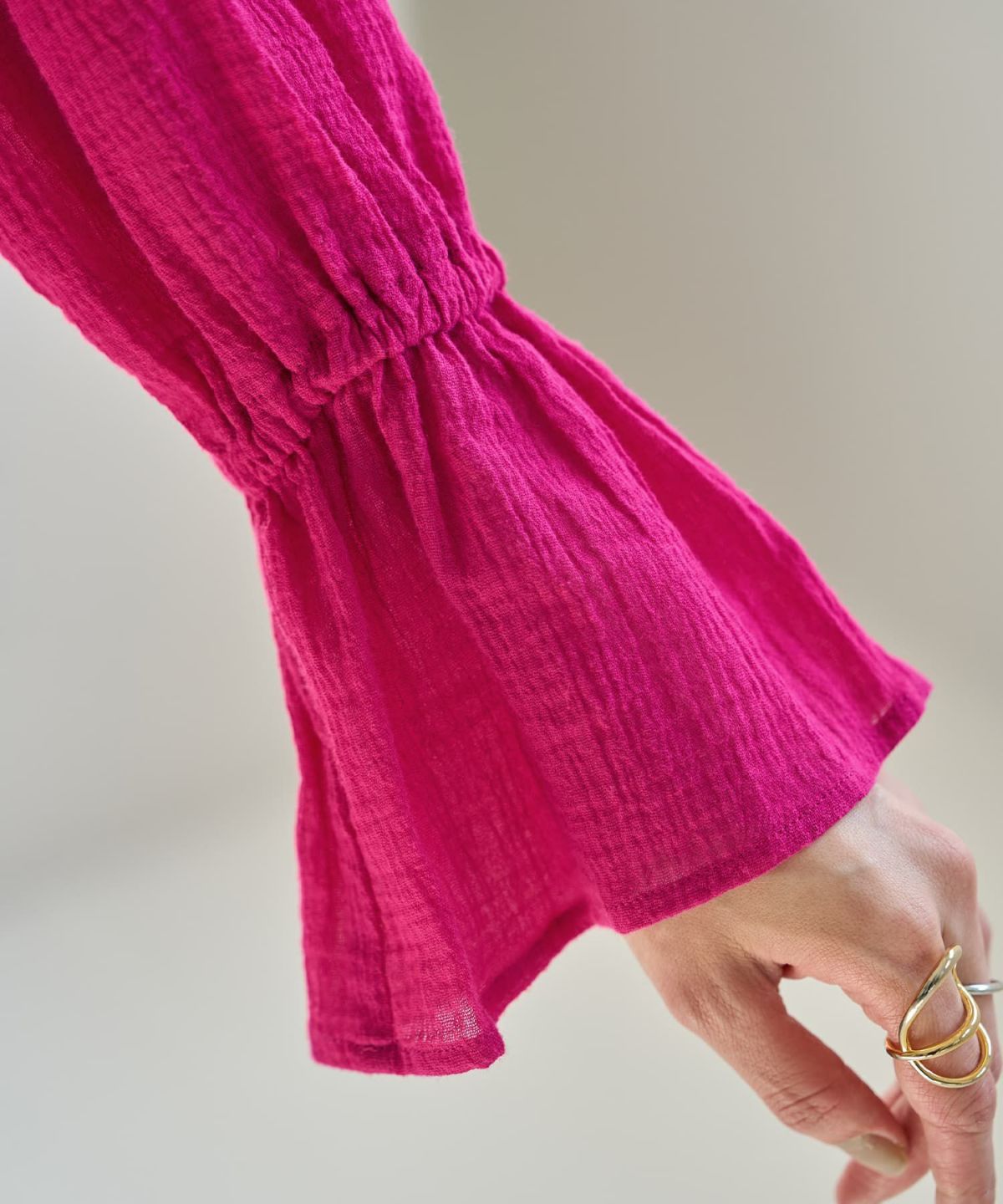 着用イメージ 165cm　オーキッドピンク