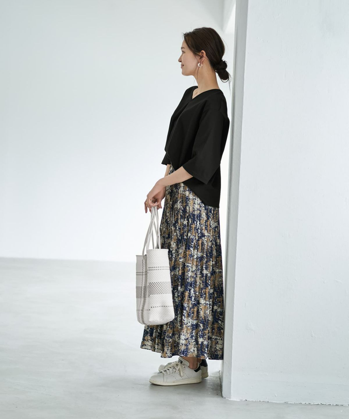 着用イメージ 166cm　ブラック