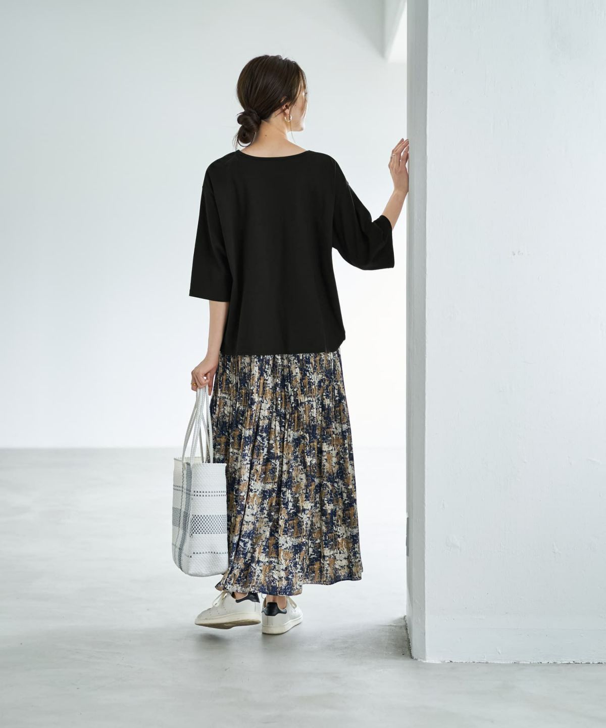 着用イメージ 166cm　ブラック