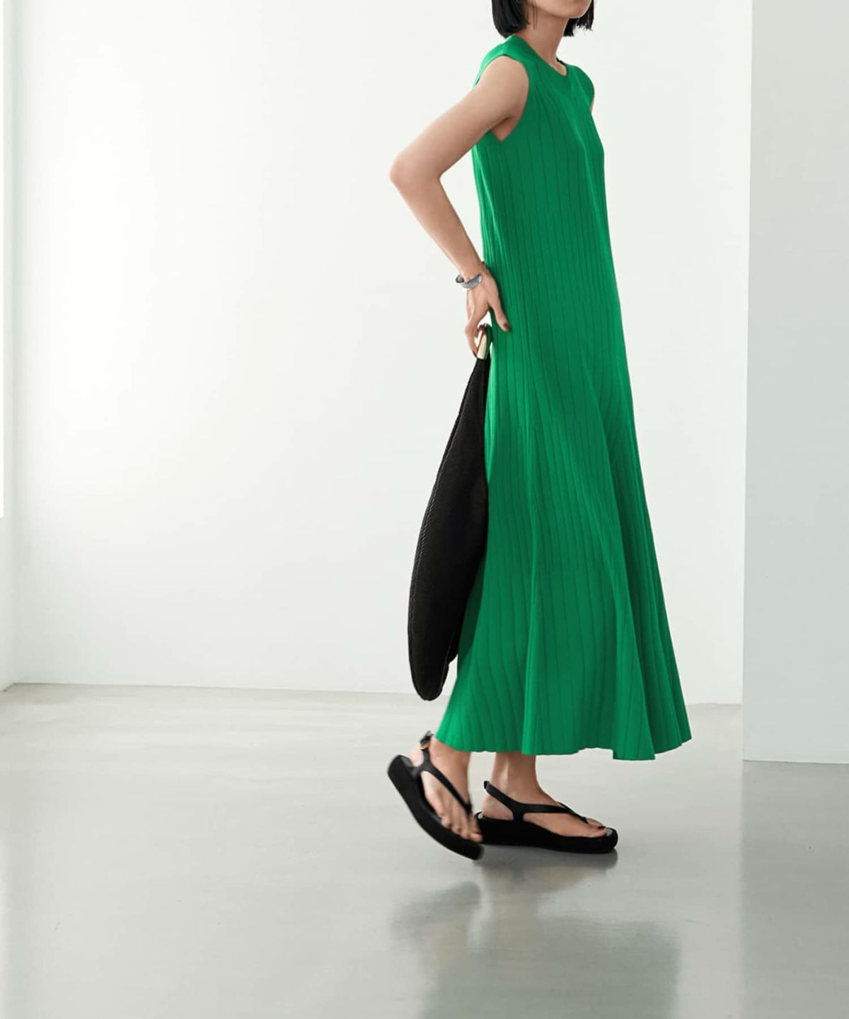 着用イメージ 165cm 02サイズ グリーン