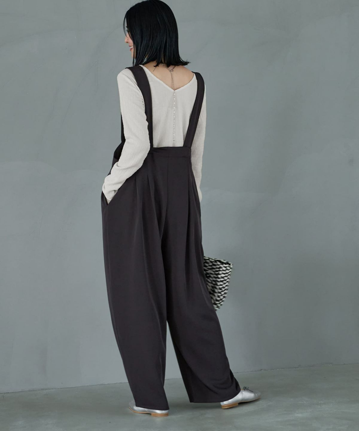 着用イメージ 164cm 02サイズ セピア