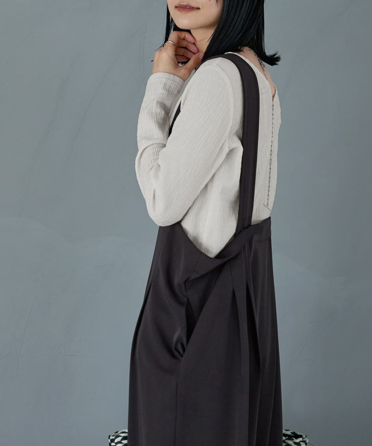 着用イメージ 164cm 02サイズ セピア