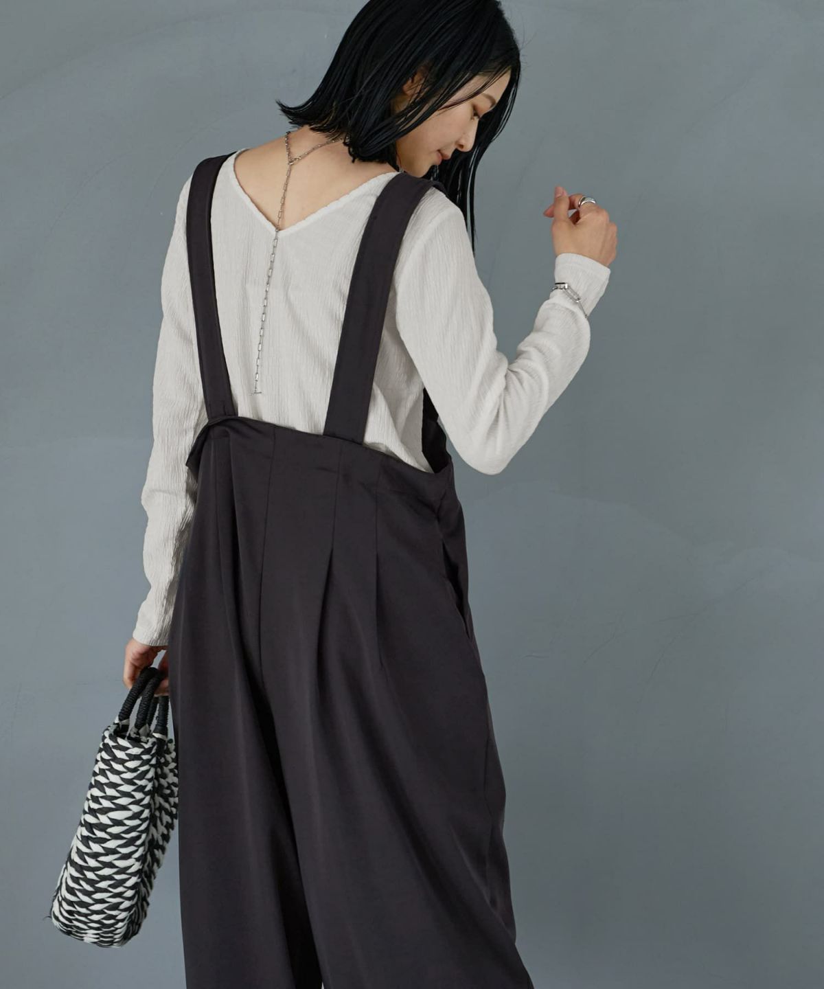 着用イメージ 164cm 02サイズ セピア