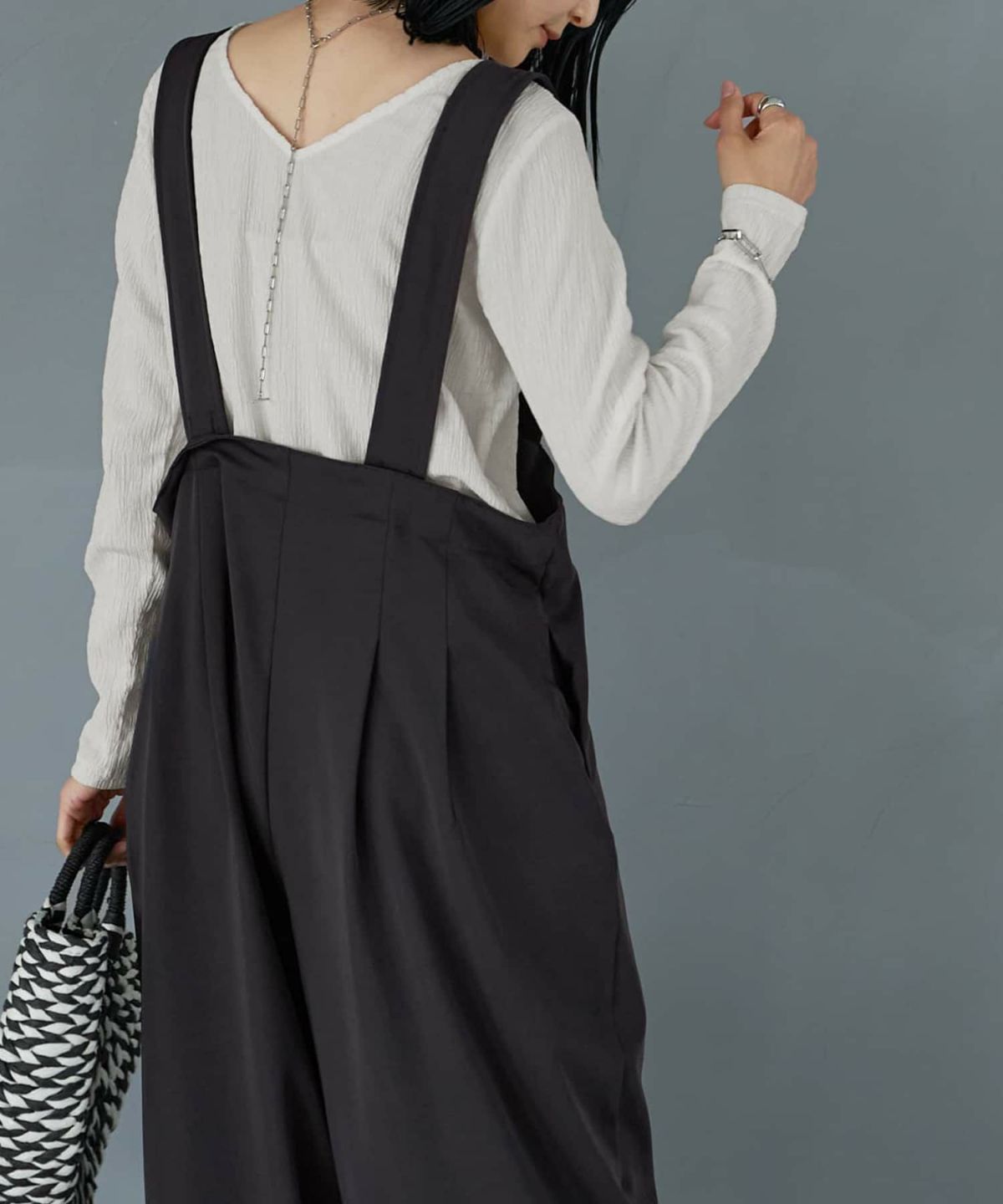 着用イメージ 164cm 02サイズ セピア