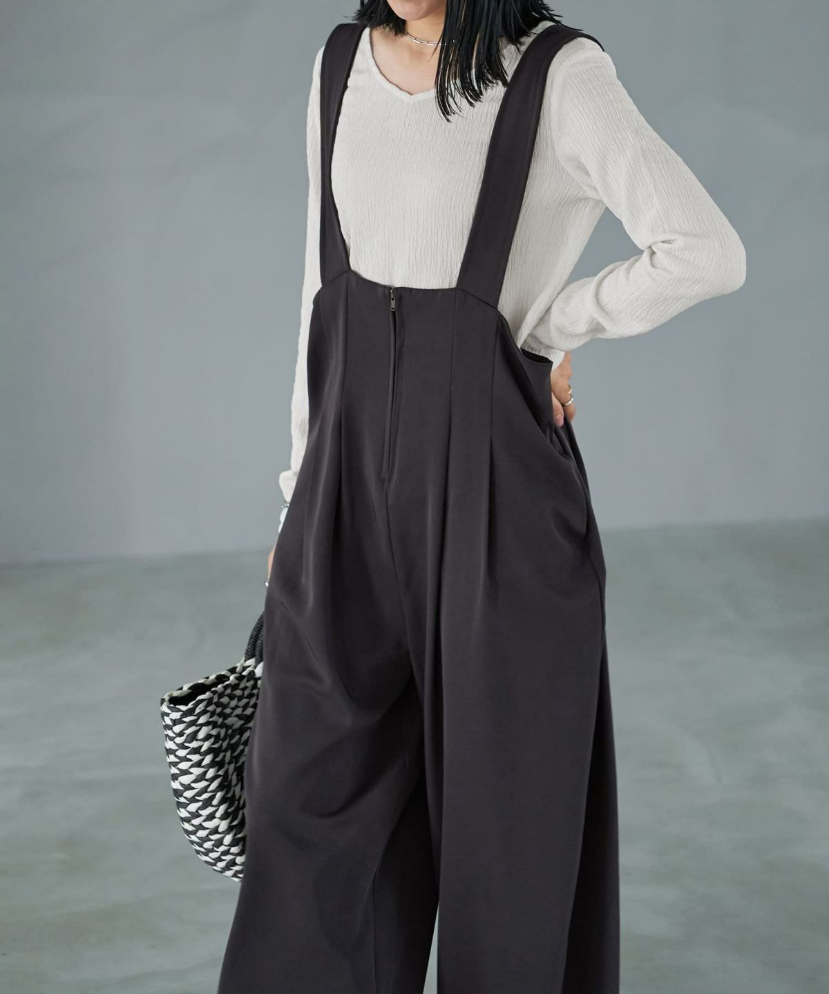 着用イメージ 164cm 02サイズ セピア