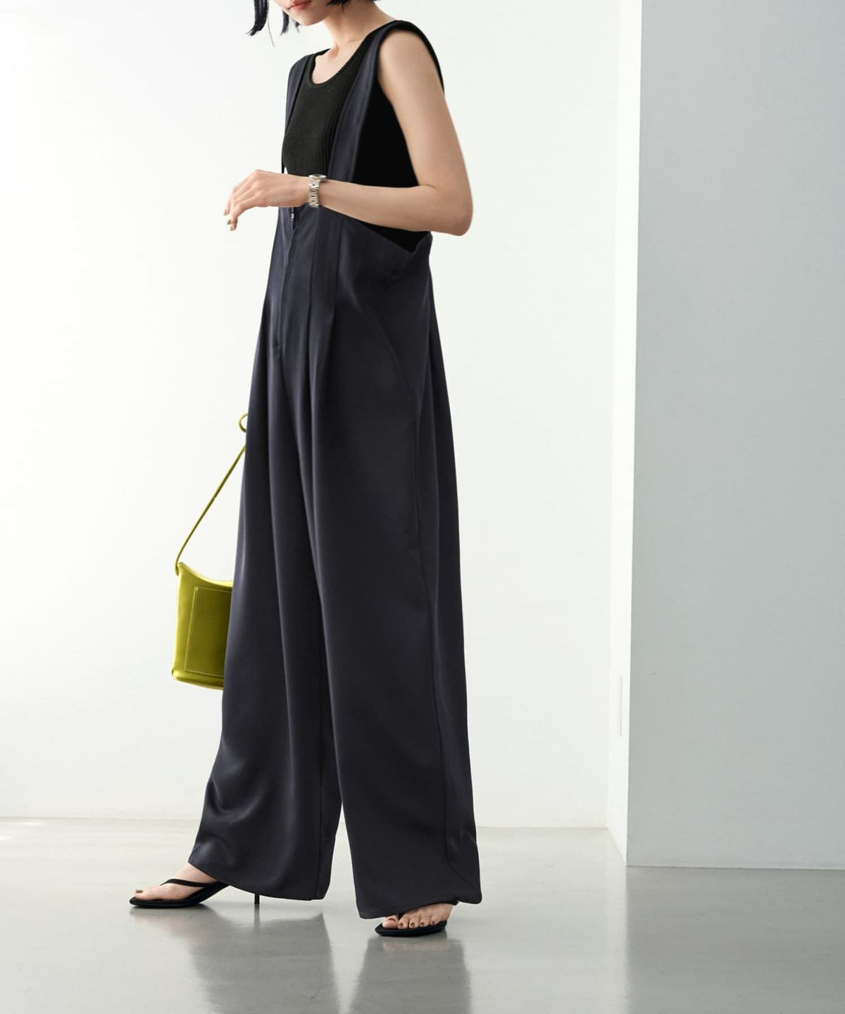 着用イメージ 165cm 02サイズ チャコール