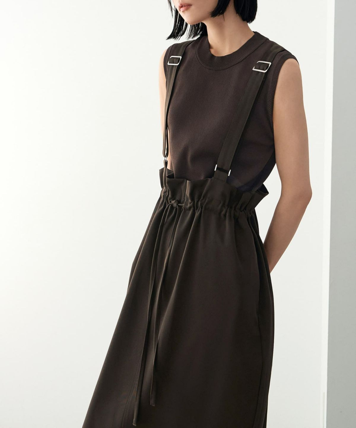 着用イメージ 165cm 02サイズ ブラウン