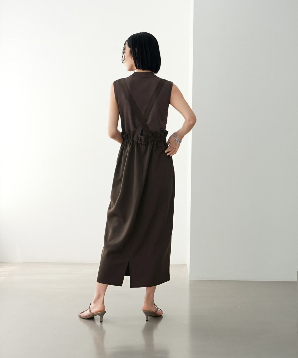 着用イメージ 165cm 02サイズ ブラウン