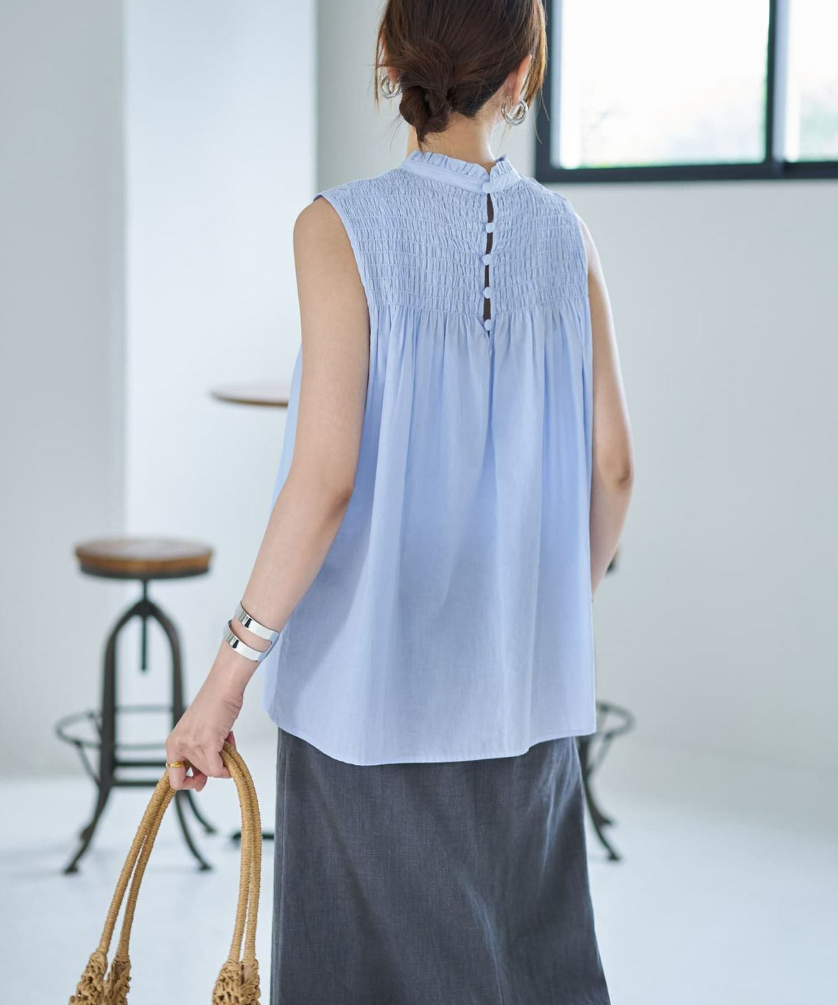 着用イメージ 166cm サックス