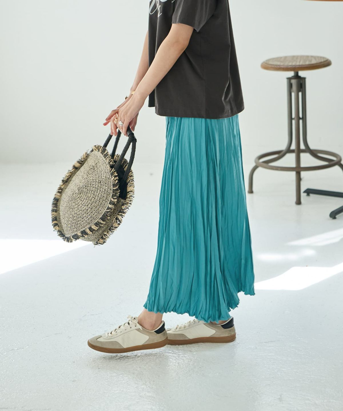 着用イメージ 167cm　02サイズ　ターコイズ