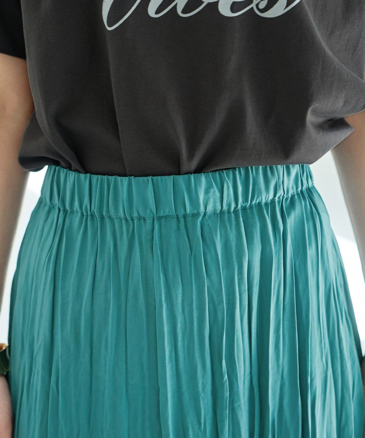 着用イメージ 167cm　02サイズ　ターコイズ