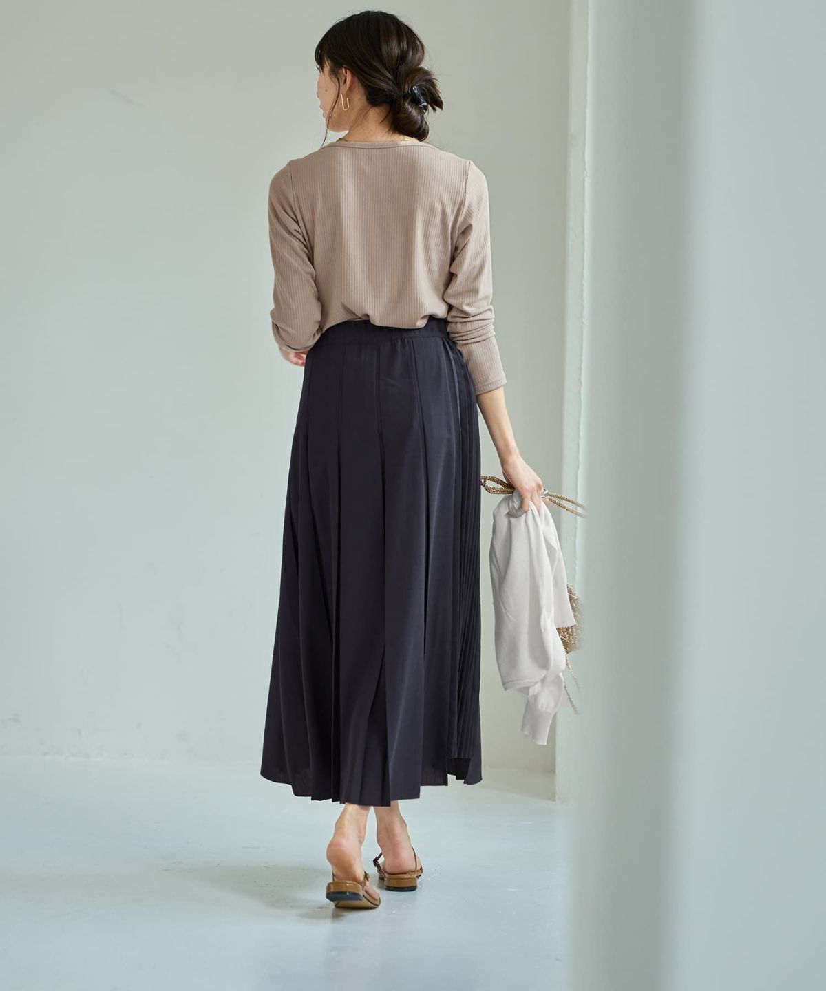 着用イメージ 165㎝　Sサイズ　デニムネイビー