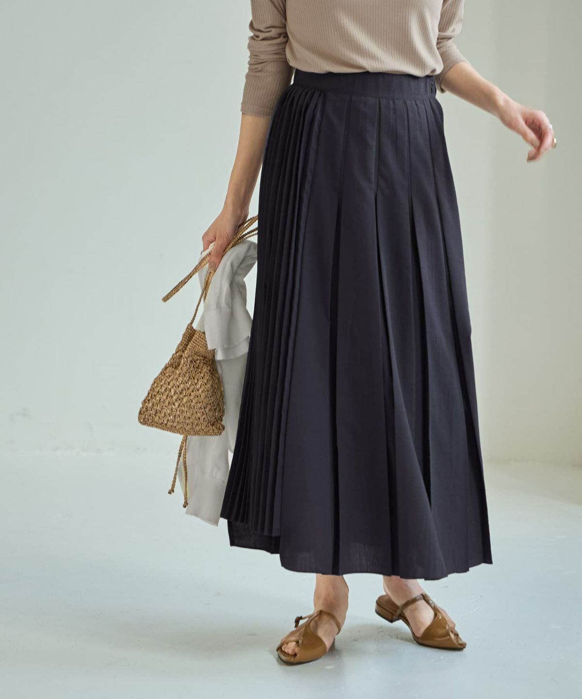 着用イメージ 165㎝　Sサイズ　デニムネイビー