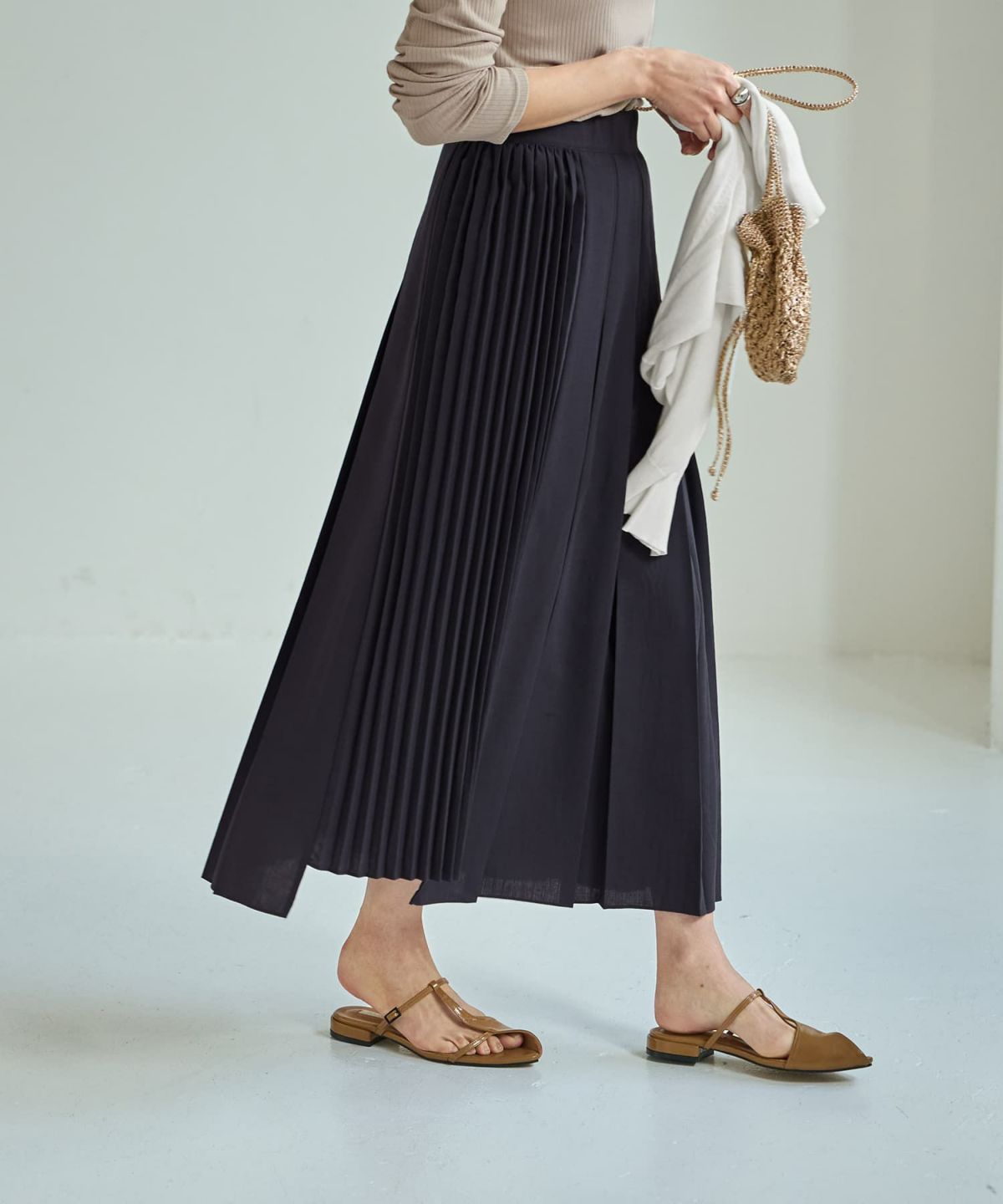 着用イメージ 165㎝　Sサイズ　デニムネイビー