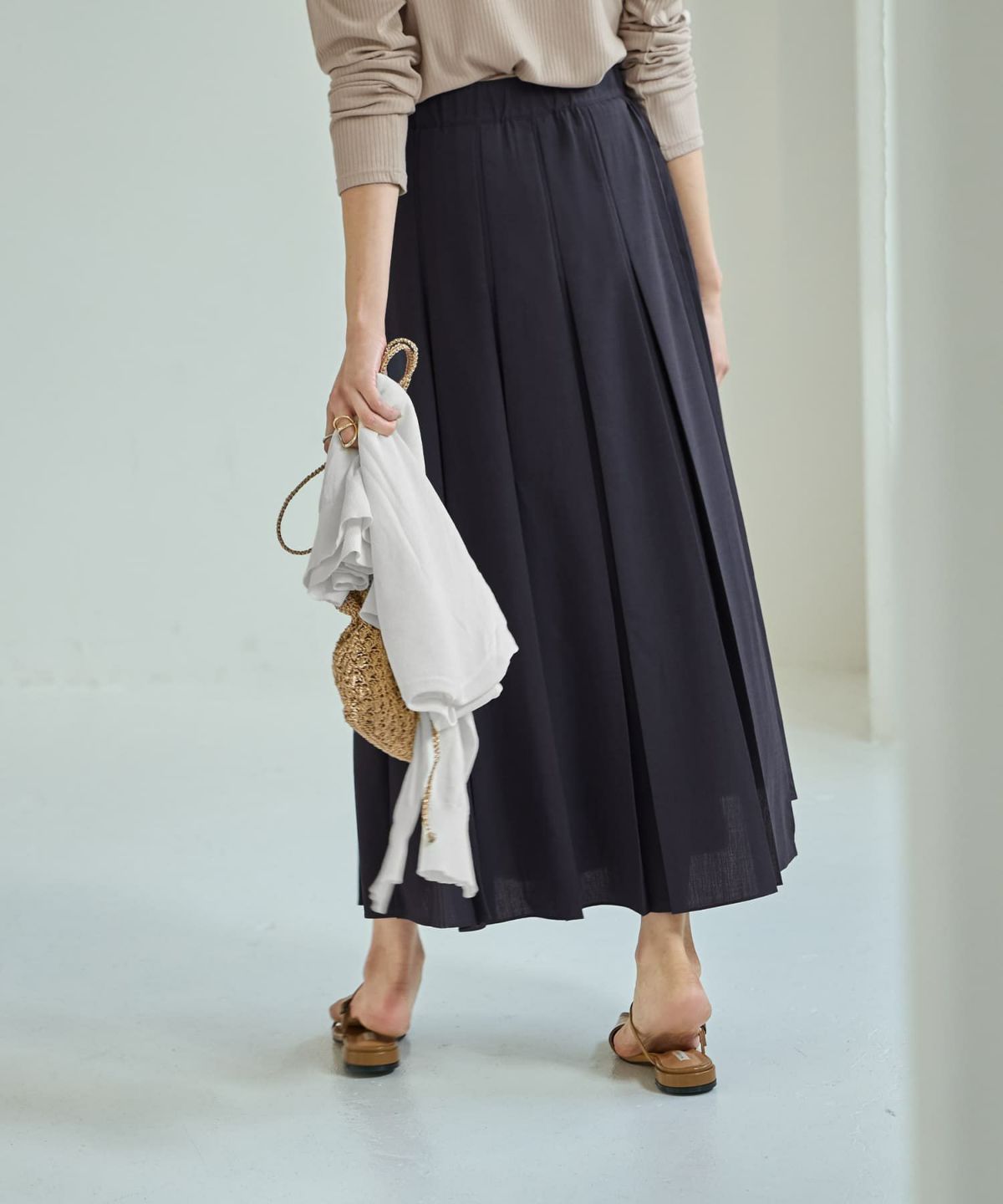 着用イメージ 165㎝　Sサイズ　デニムネイビー