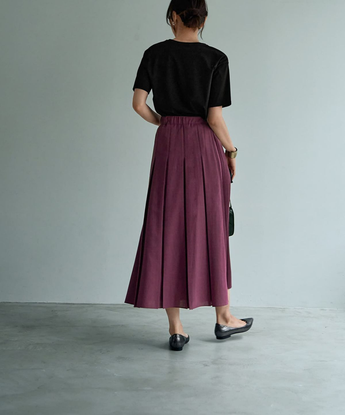 着用イメージ 166㎝　Sサイズ　ダークオーキッド