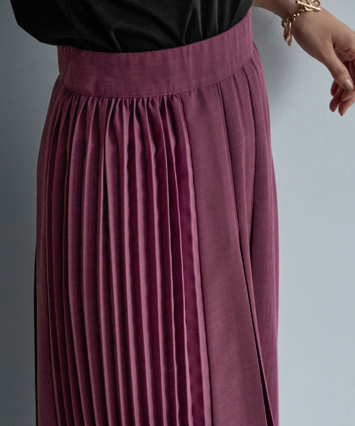 着用イメージ 166㎝　Sサイズ　ダークオーキッド