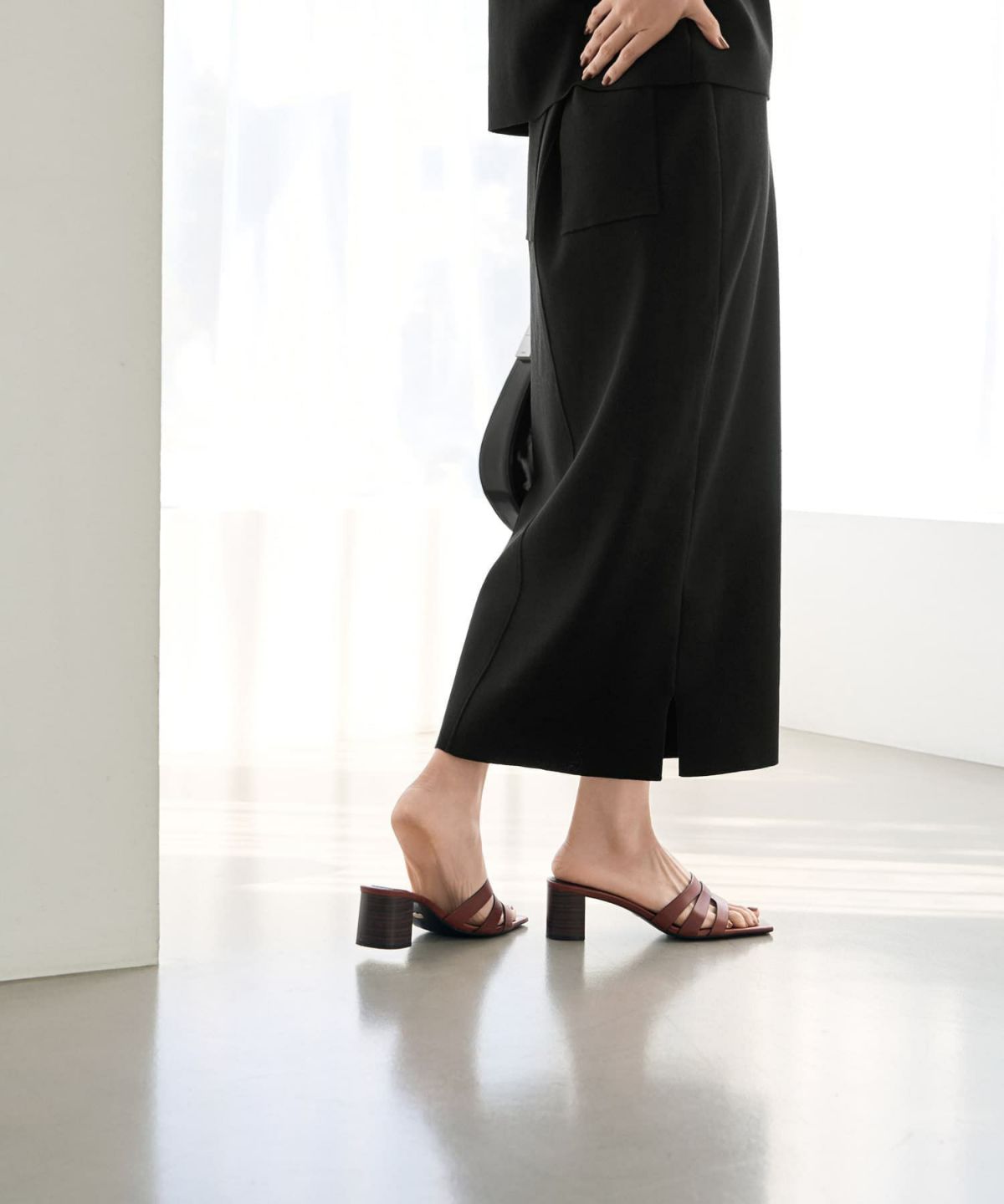 着用イメージ 165cm 02サイズ ブラック