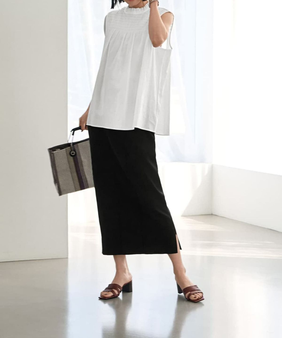 着用イメージ 165cm 02サイズ ブラック