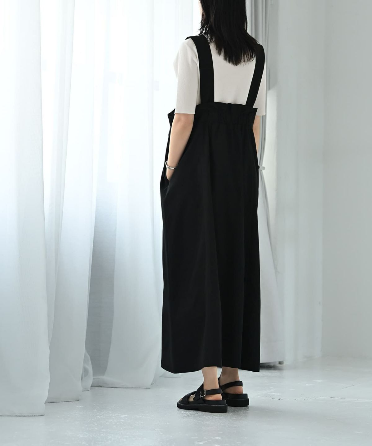 着用イメージ 170cm ブラック