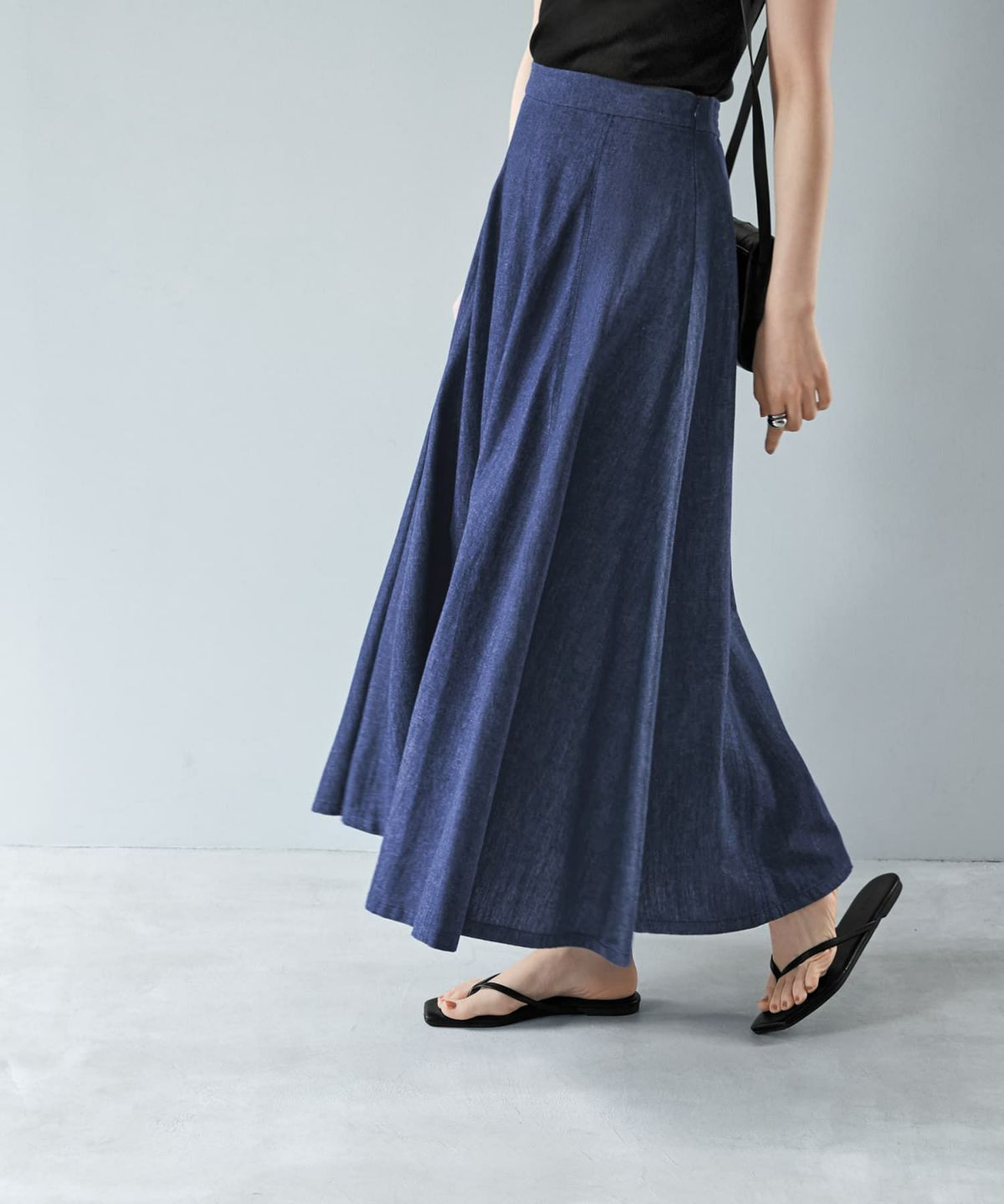 着用イメージ 165cm 02サイズ ダークブルー