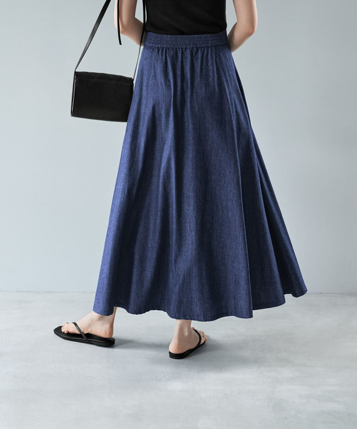 着用イメージ 165cm 02サイズ ダークブルー