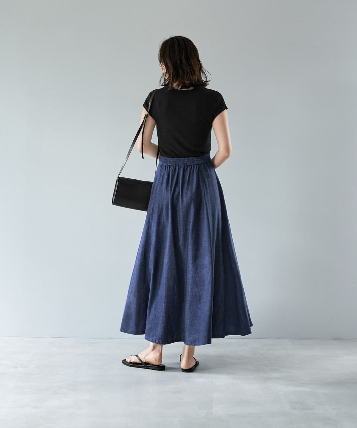 着用イメージ 165cm 02サイズ ダークブルー