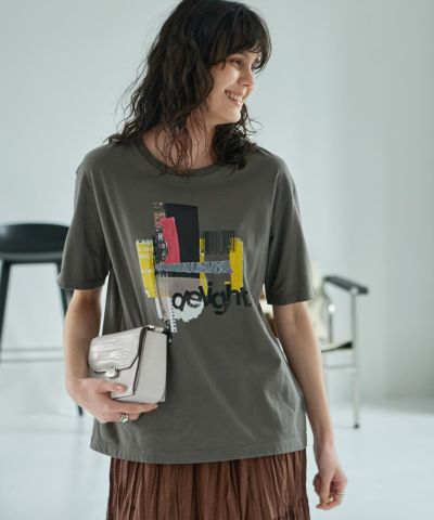 tシャツ 「THE SATURDAY EVENING POST」Road block アートワークデザイン グラフィックプリントTシャツ レディース ADPOSION tシャツ 「THE SATURDAY EVENING POST」Road block