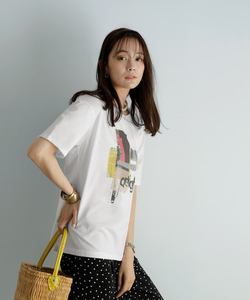 llica アートプリント Tシャツ Mサイズ Made in JAPAN】アートプリントTシャツ | おしゃれな大人