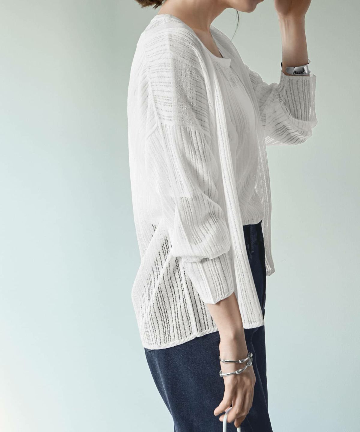 着用イメージ 165㎝　ホワイト