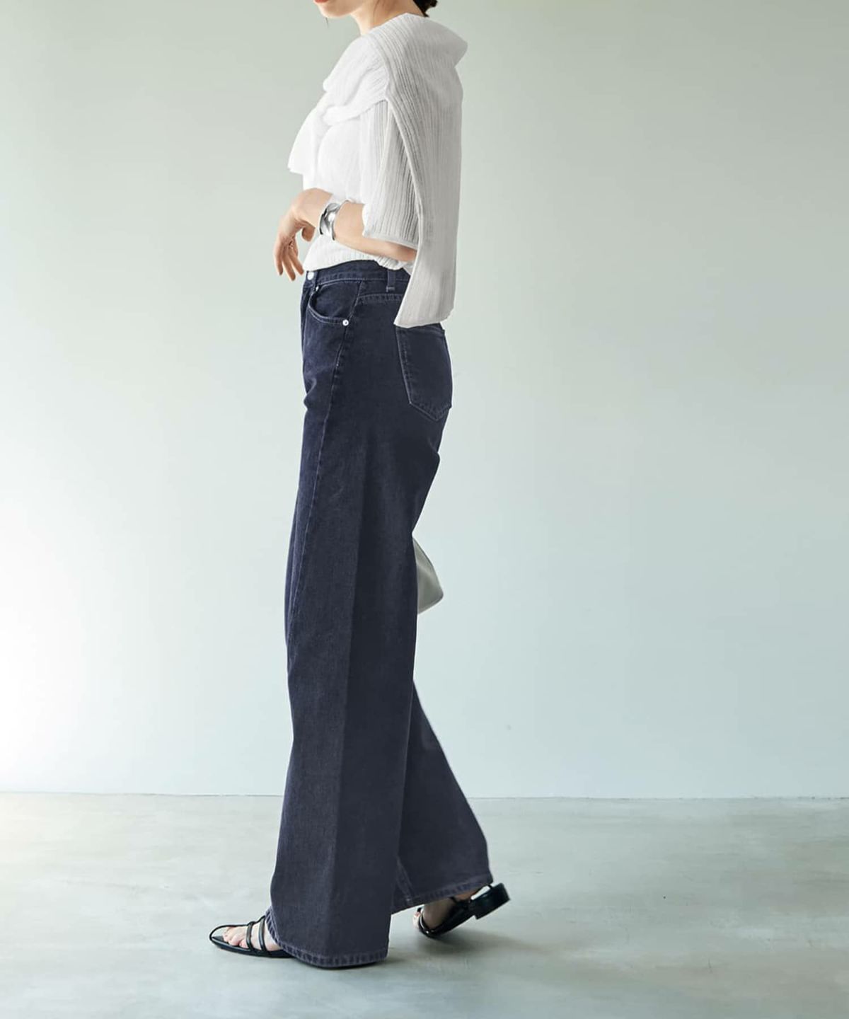 着用イメージ 165㎝　ホワイト