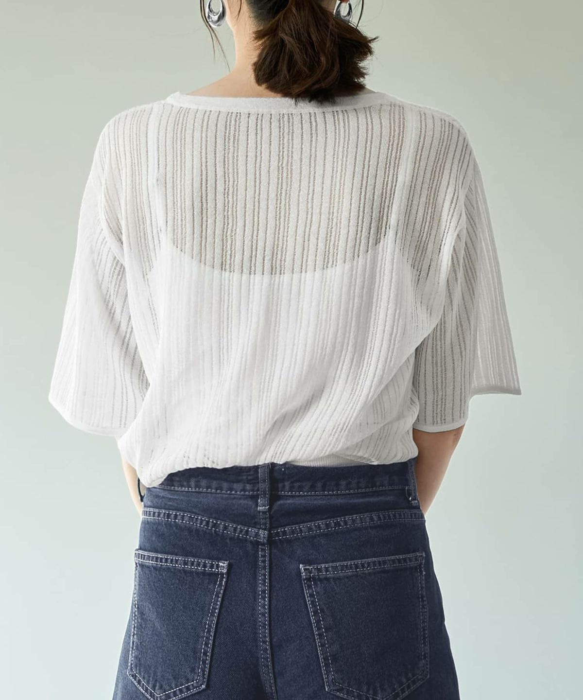 着用イメージ 165㎝　ホワイト