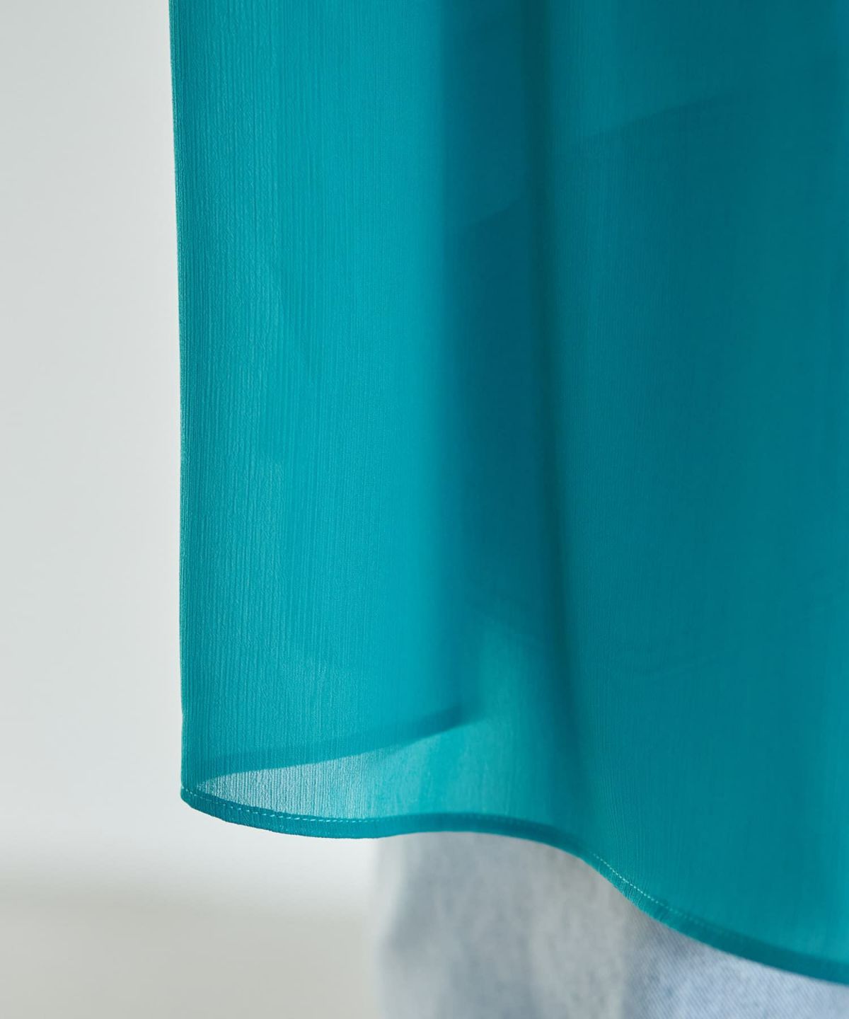 着用イメージ 167cm シアン